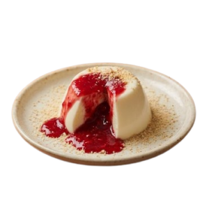 Panacotta fraise