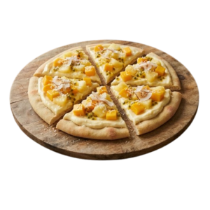 Pizza sucrée tropicale